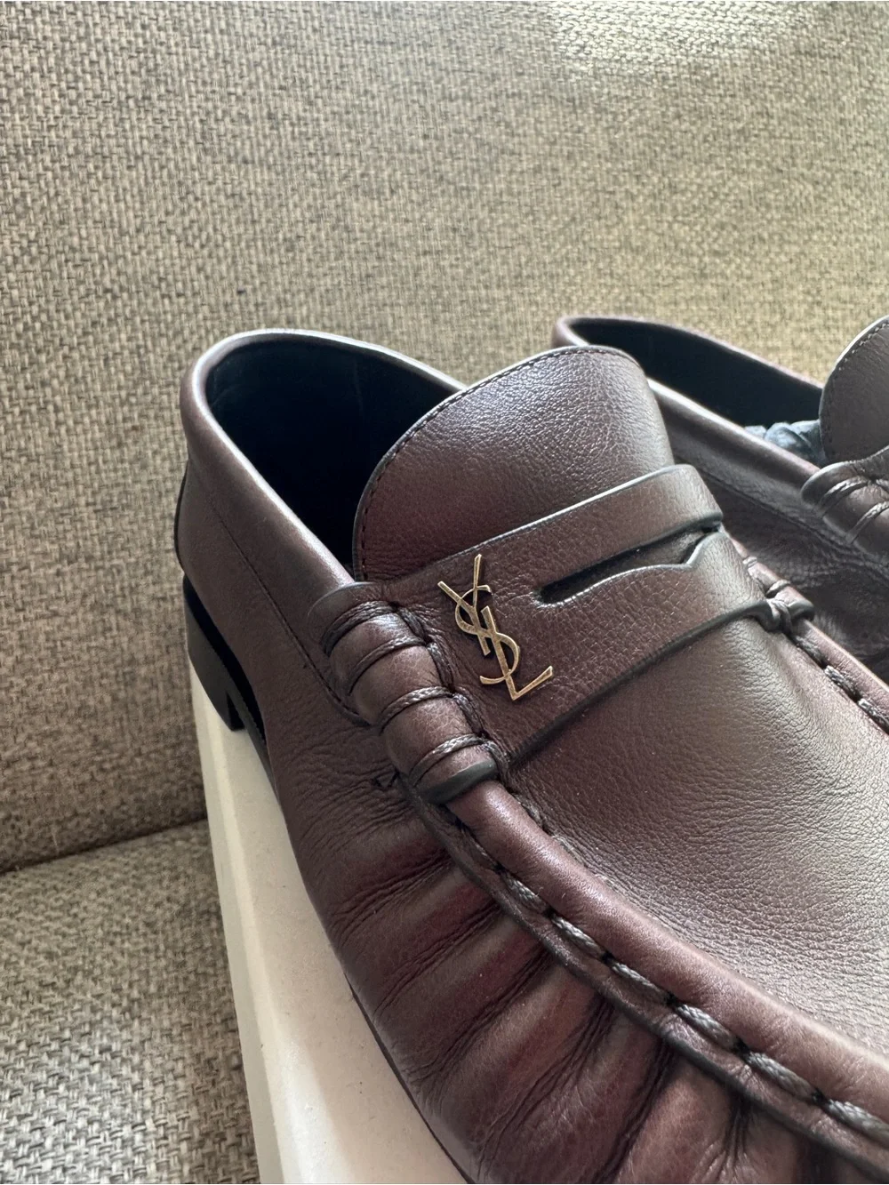 Saint Laurent Le Loafer in Paris Brown